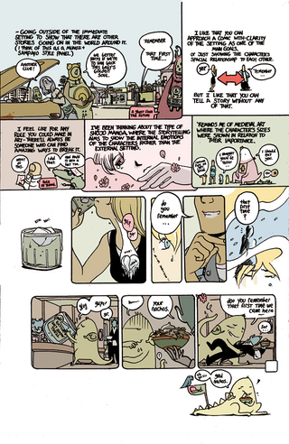 Illustration for article titled Here’s an exclusive look at the first Island comics anthology